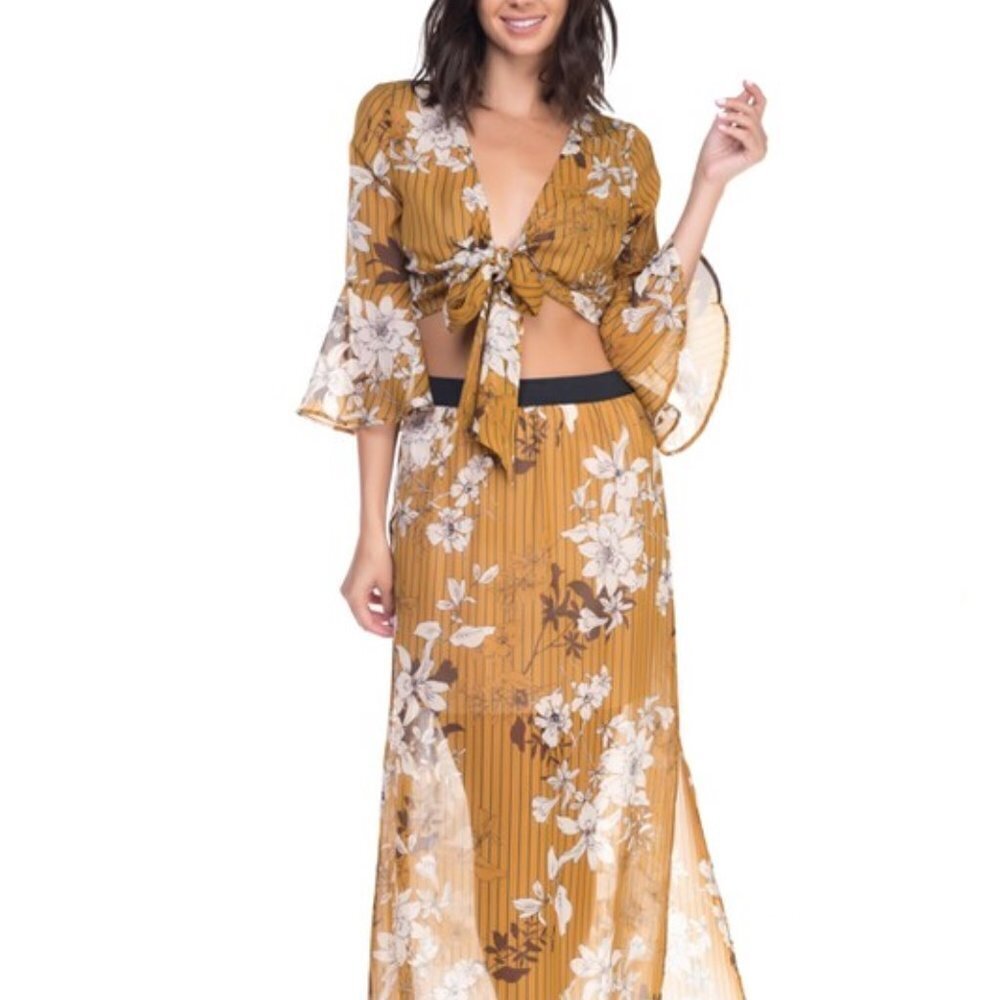 IRIS Chiffon Print Set